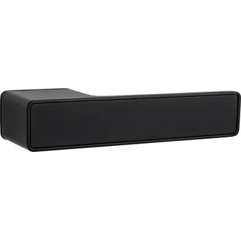 Dveřní kování MPK - GRANDERA IN LOCK - RT 40 - 50 mm, bez spodní rozety, klika/klika s uzamykáním BS - Černá matná