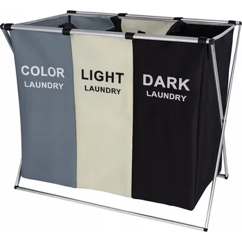 Koš na prádlo Volně stojící koš na prádlo K&M 135 l, vícebarevný