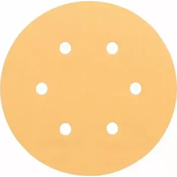 Brusný papír Brusné papíry pro excentrické brusky, 6 otvorů Bosch /bal.5ks/, Best for Wood 150 mm, 400