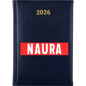 Kalendář Knižkový kalendář 2026 A5 FunnyCase modrý