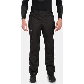 Pánské kalhoty Pánské nepromokavé outdoorové kalhoty KILPI ALPIN-M WM0403KI ČERNÁ S