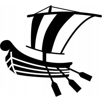 Samolepicí dekorace na vozidlo Nálepka na auto loď