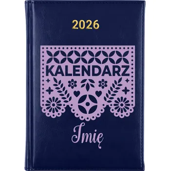 Kalendář Knižní kalendář 2026 A5 modrý