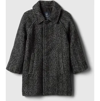 Dámský kabát GAP Baby tvídový kabát - Kluci GAP černá 2982361