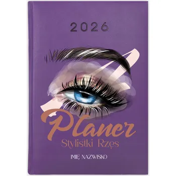 Kalendář Knihový kalendář 2026 A5 fialový