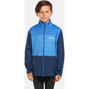 Chlapecká mikina Dětská funkční mikina KILPI TOMMS-J UJ0208KI MODRÁ 98