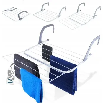 Sušák na prádlo Sušák Vilde na radiátory 55-55 cm