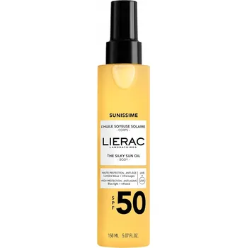 Přípravek na opalování LIERAC Sunissime Hedvábný ochranný olej SPF50 150 Ml