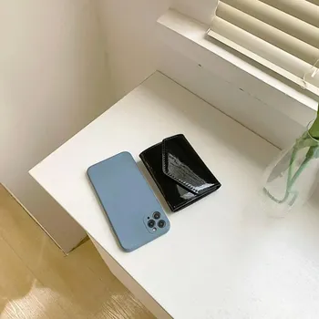 Elegantní dámská peněženka s laserovým vzorem | malá peněženka, koženková peněženka - 2-Černá