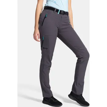Dámské oblečení Dámské kalhoty KILPI BELVELA-W TL0407KI TMAVĚ ŠEDÁ 36S