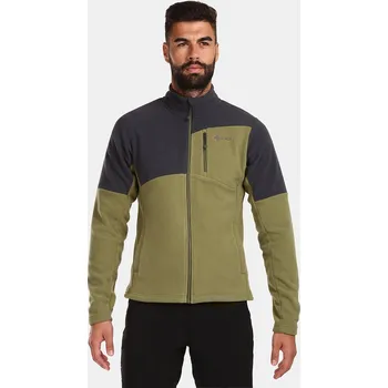 Pánská mikina Pánská fleecová mikina KILPI GLANDER-M UM0210KI ZELENÁ XXXL