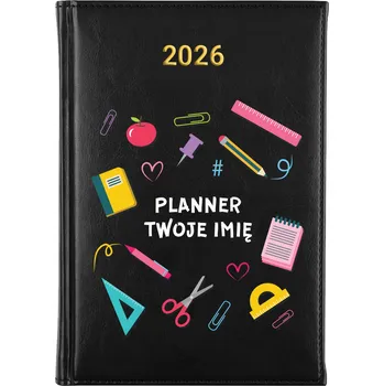 Kalendář Knižní kalendář 2026 A5 FunnyCase černý