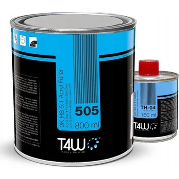 Penetrace T4W 505 HS Akrylový základní nátěr 2K 5:1 ŽLUTÝ / 0.8L