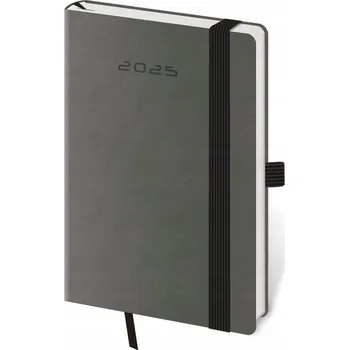 Diář Knižní diář pro podnikatele 2025 Helma šedý