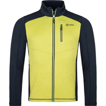 Pánská móda Pánská funkční mikina KILPI TOMMS-M SM0208KI SVĚTLE ZELENÁ S