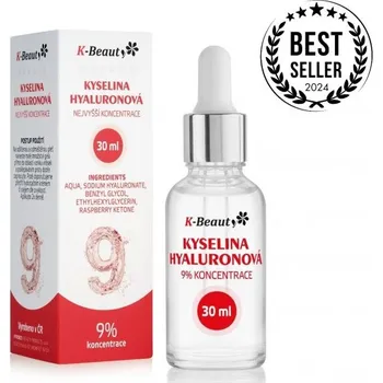 Pleťové sérum K-BEAUTY 9% Kyselina hyaluronová sérum 30 ml