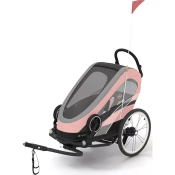 Kočárek CYBEX ZENO Bike 2025 Silver Pink