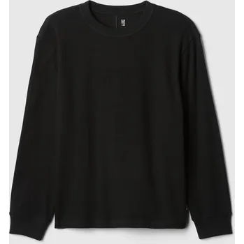 Dívčí oblečení GAP Dětské strukturované tričko - Kluci GAP černá 3123909