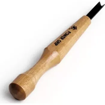 Dláto Japonské řezbářské mini-dláto MIKISYO Power Grip s V čepelí - 4,5 mm