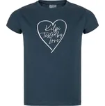 Dívčí triko KILPI ALBION-JG SJ0353KI TMAVĚ MODRÁ 152