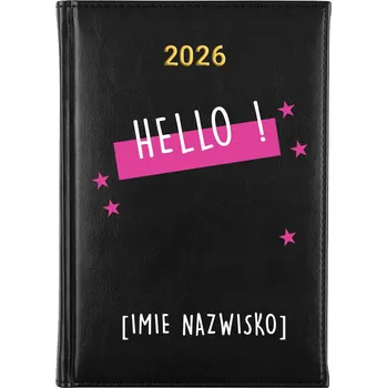 Diář Knižkový kalendář 2026 A5 černý