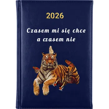 Kalendář Knižní kalendář 2026 A5 modrý