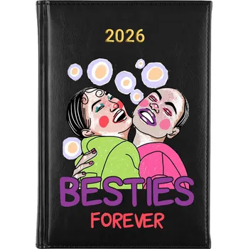 Kalendář Knižní kalendář 2026 A5 vícebarevný