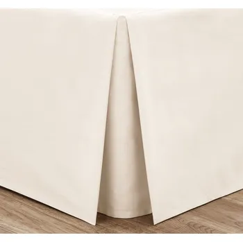 Prostěradlo Krémový perkálový potah na rám postele 90x190 cm Easy Iron Percale – Catherine Lansfield ID_1800437