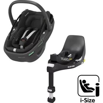 Autosedačka Maxi Cosi Set Coral 360 včetně báze Essential Black
