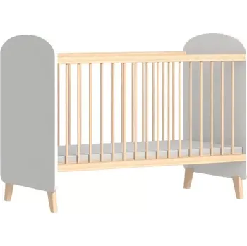 Dětská postýlka Faktum Postýlka Colette White 60x120 cm, lesklá bílá Bílé