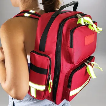 Městský batoh Batoh Emergency – červený