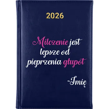 Kalendář Knižní kalendář 2026 A5 modrý