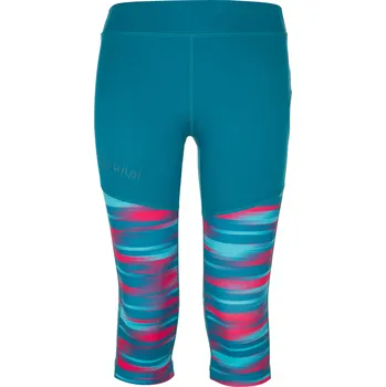 Dámské kalhoty Dívčí 3/4 legíny KILPI DARLEY-JG RJ0524KI TYRKYSOVÁ 86