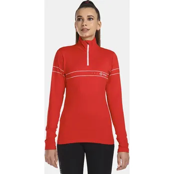 Dámské tričko Dámské funkční triko KILPI LEEMA-W UL0508KI ČERVENÁ 36