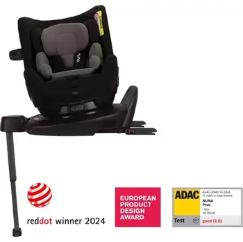 Autosedačka Nuna PRUU™ 2025 caviar
