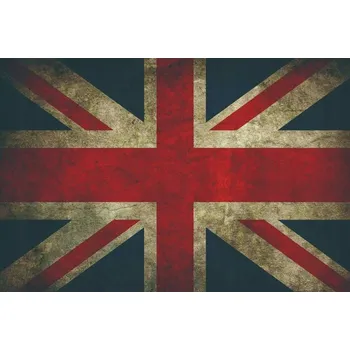 Obraz Cedule UK vlajka