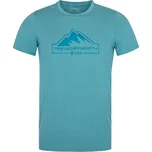 Pánské triko KILPI LISMAIN-M RMX305KI TYRKYSOVÁ XS