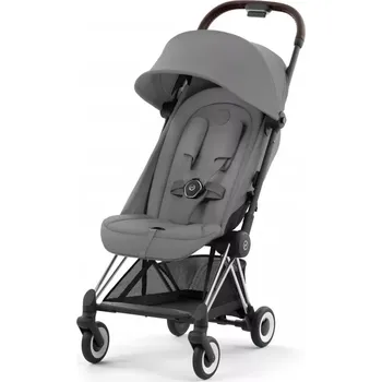 Kočárek CYBEX Coya + madlo ZDARMA 2025 Mirage Grey (Chrome Frame)
