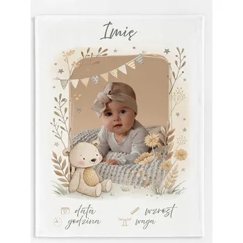 Dětská deka Deka Ferocity 80 x 120 cm béžová