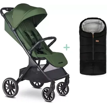 Kočárek EASYWALKER Kočárek sportovní Jackey2 XL + PETITE&MARS fusak Jibot ZDARMA Deep Green