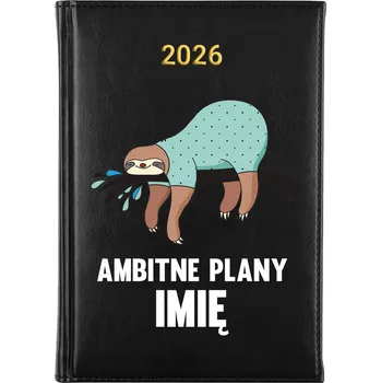 Kalendář Knižkový kalendář 2026 A5 černý