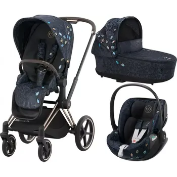 Kočárek CYBEX Rám Priam 4.0, Seat Pack, Lux Carry Cot + Cloud T i-Size 2025 Jewels of Nature