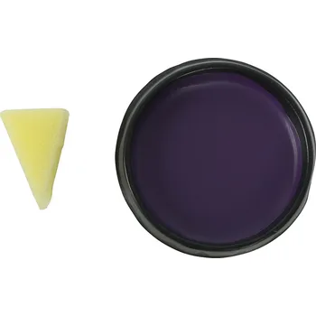 Make-up Fialový make-up s houbičkou