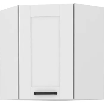 Stolarz-Lempert Kuchyňská skříňka Luna WHWH - horní rohová 60x60 GN-72 1F (°45)