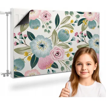 Obraz Magnetická podložka na radiátor, kryt na topení 120 x 60 cm zelená