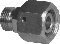 Hydraulická otočná přípojka (redukce) M18x1,5 / M16x1,5, DKOL-CEL