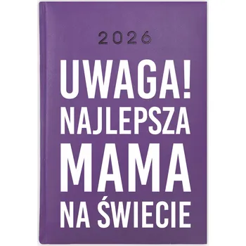 Kalendář Knihový kalendář 2026 A5 fialový