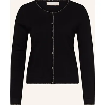 Dámský svetr Liu Jo Dámský Pletený Kardigan S Třpytivou Přízí, černá, 34