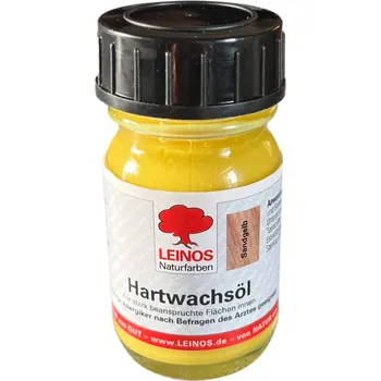 Olej na dřevo LEINOS 290.054 - Tvrdovoskový olej pískově žlutý 30ml