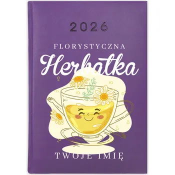 Kalendář Knihový kalendář 2026 A5 fialový